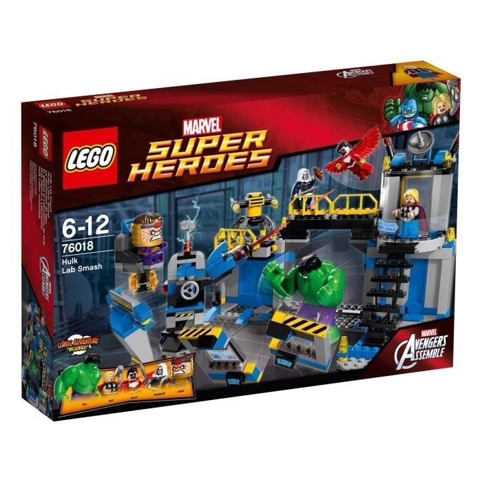 Lego Heroes 76018 La Destruction du Labo 2 - Photo n°1