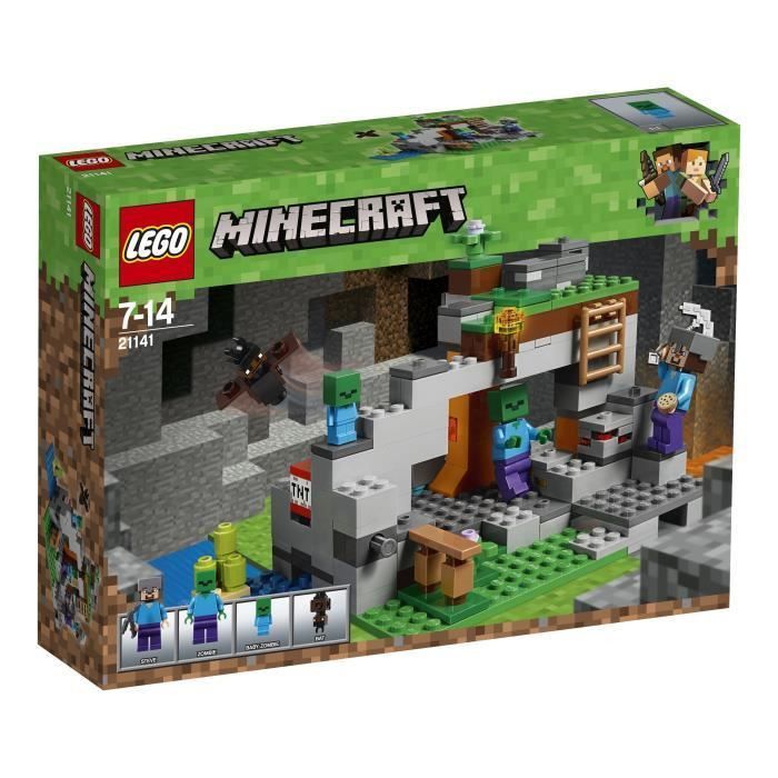 LEGO Minecraft 21141 La grotte du zombie - Photo n°1