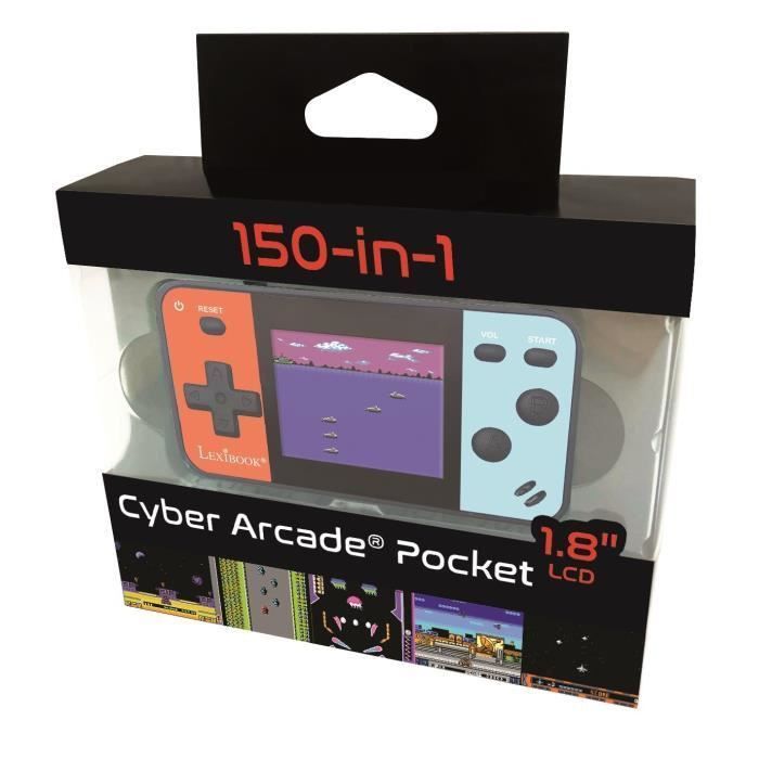 LEXIBOOK Console portable Mini Cyber Arcade - écran 1.8'' - 150 jeux - Photo n°5