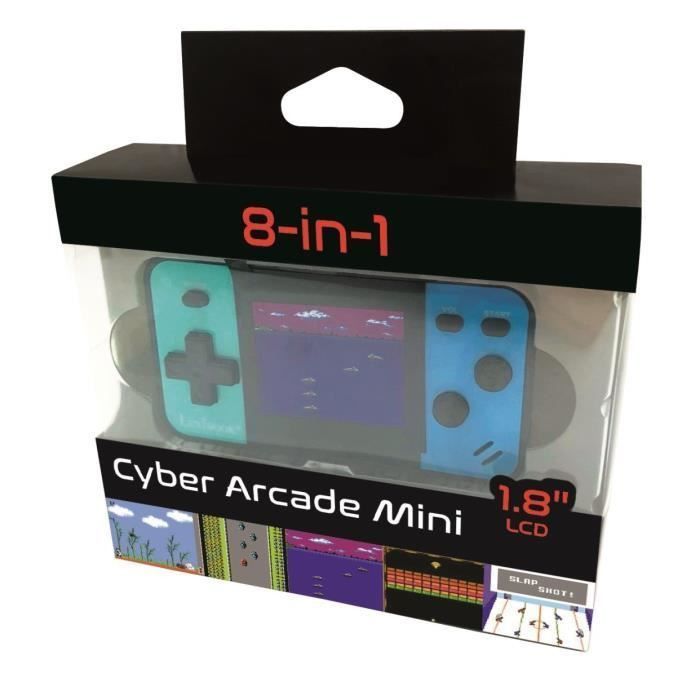 LEXIBOOK Console portable Mini Cyber Arcade - écran 1.8'' - 8 jeux - Photo n°5