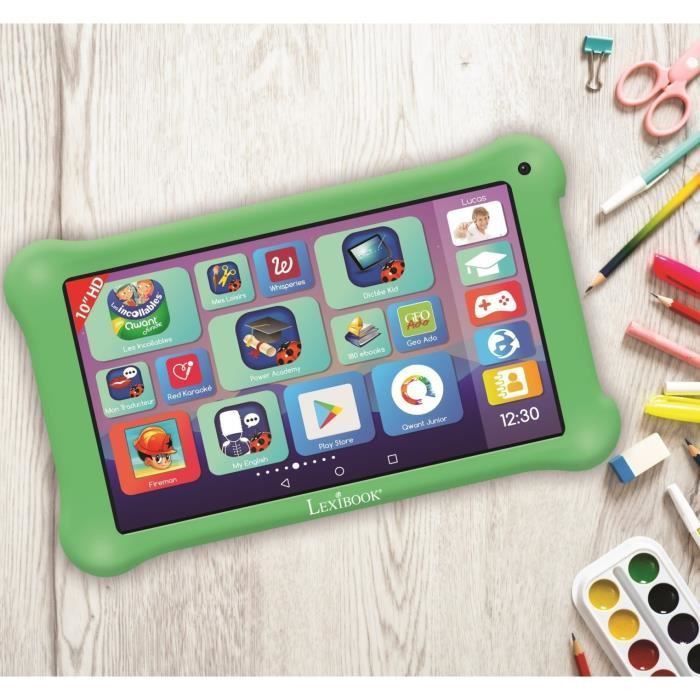 LEXIBOOK LexiTab Deluxe + protection silicone - MFC514FR - Tablette enfant - Photo n°3