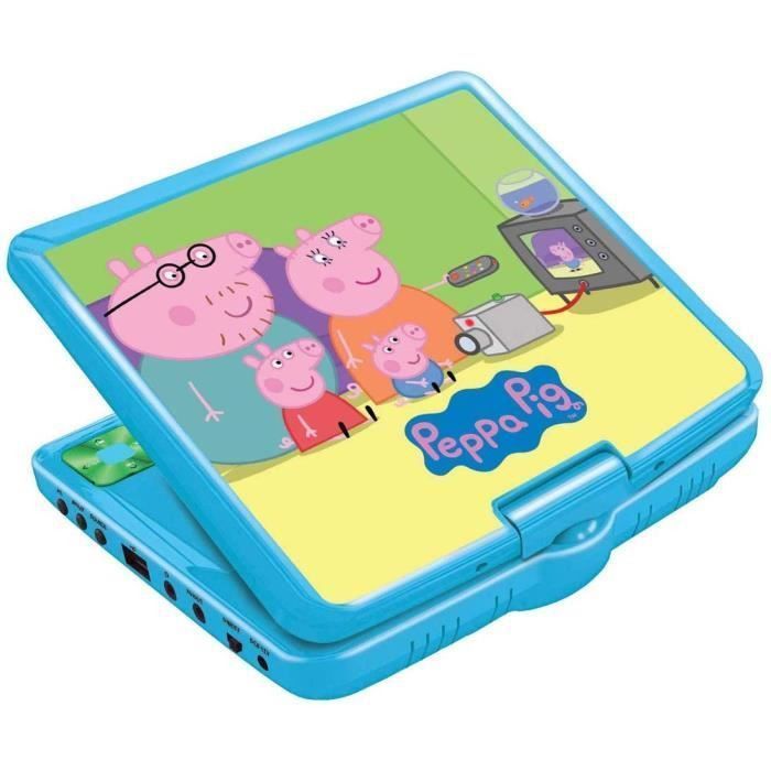 LEXIBOOK - PEPPA PIG - Lecteur DVD Enfant Portable - Photo n°2