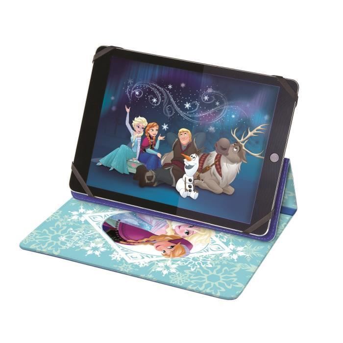 LEXIBOOK - Pochette folio universelle Disney Frozen pour tablettes 7-10'' - Fille - A partir de 6 ans. - Photo n°3