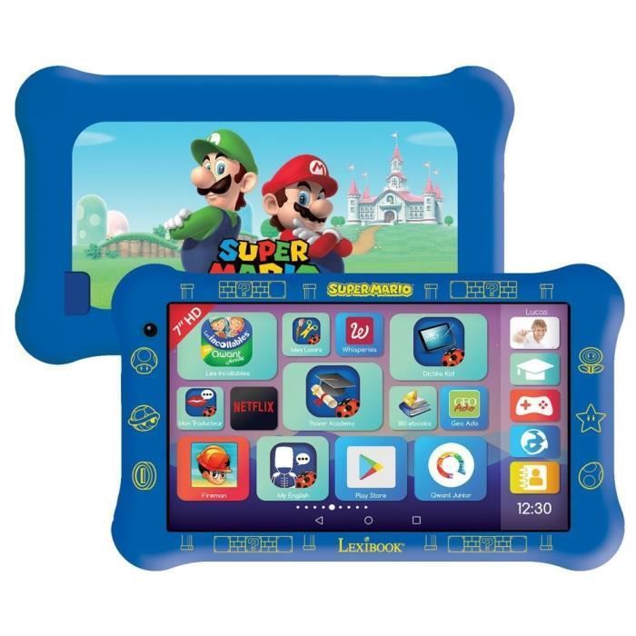 LEXIBOOK - Tablette Lexibook 7 - Pochette Super Mario (version FR) - Photo n°1