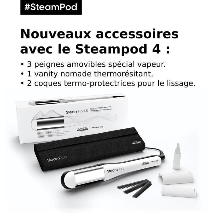 Lisseur-Boucleur Vapeur Professionnel Steampod 4.0 - L'Oréal Professionnel Paris - Photo n°5