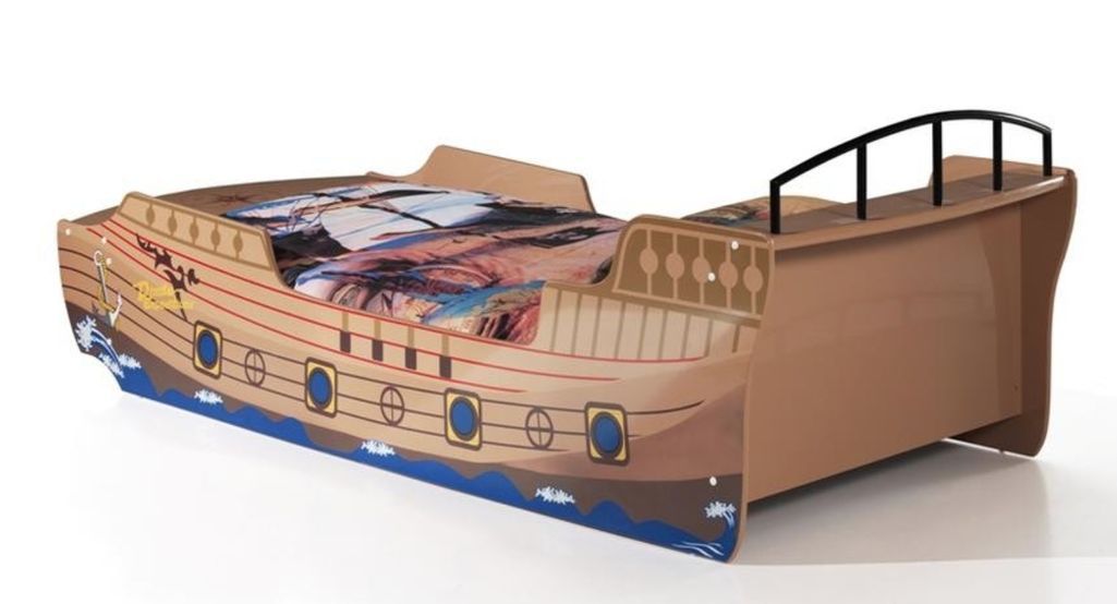 Lit bateau Pirate 90x200 cm Car Beds - Photo n°2