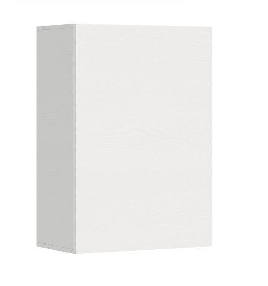 Lit escamotable horizontal blanc Bounto 85x185 cm avec rangement et bibliothèque composition B - Photo n°10