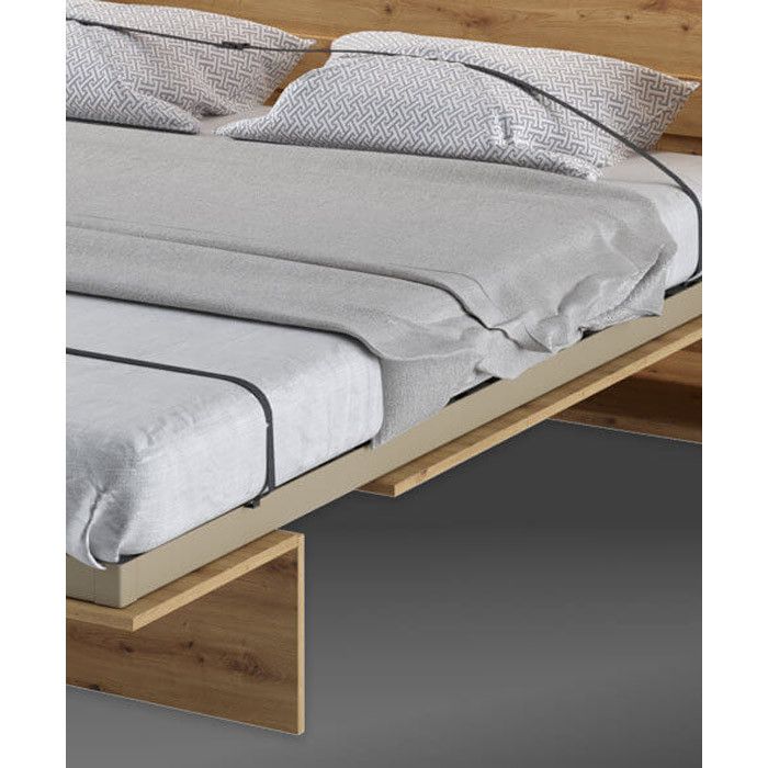 Extension de rangement pour lit escamotable BED CONCEPT couleur chêne  artisan