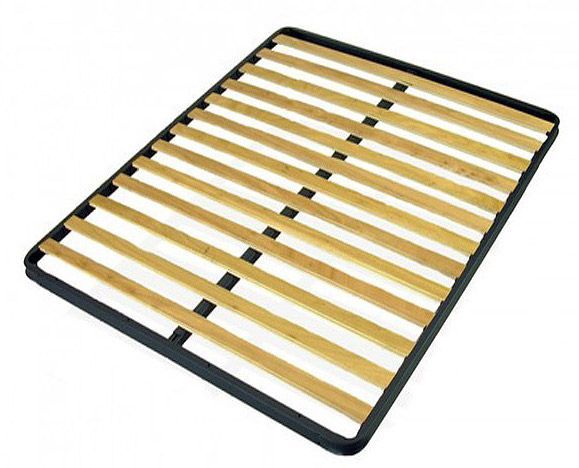 Lit moderne 200x200 cm avec tête de lit coussins simili cuir beige Anja - Photo n°6