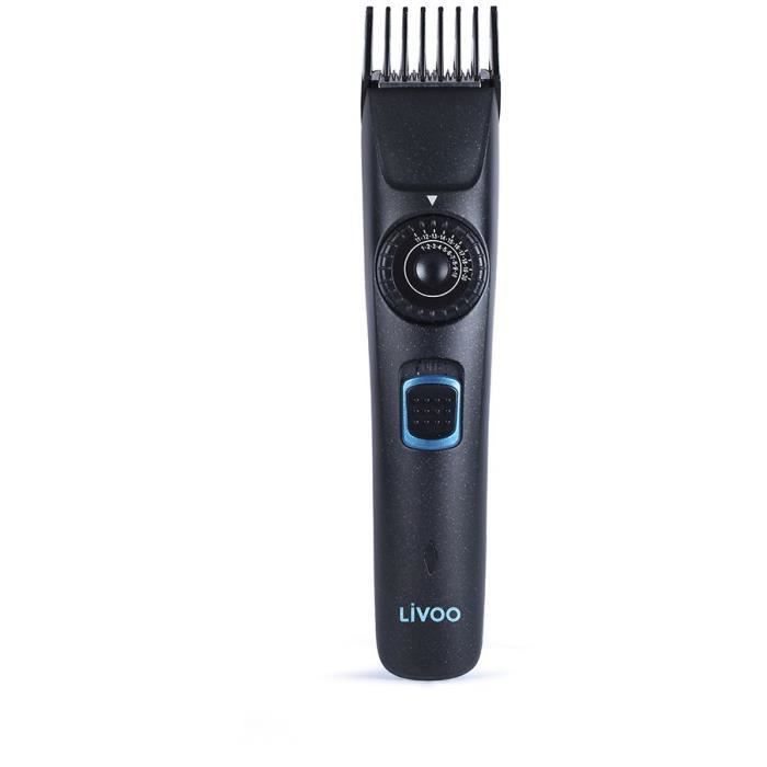 LIVOO DOS172 - Tondeuse pour barbe et cheveux - Molette de réglage 20 longueurs possibles - Utilisation sans fil - Autonomie 35 min - Photo n°1