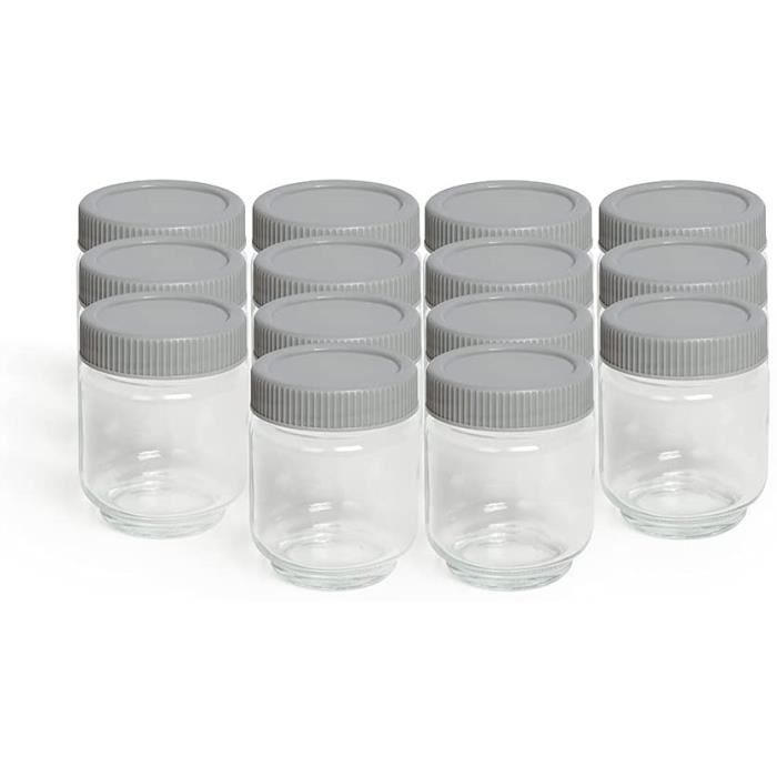 LIVOO - Yaourtiere - DOP180G - 14 pots en verre avec couvercle a visser - Capacité par pot : 170ml - Photo n°3