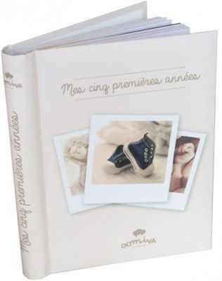 Livre de naissance beige Souvenir de naissance - Photo n°1