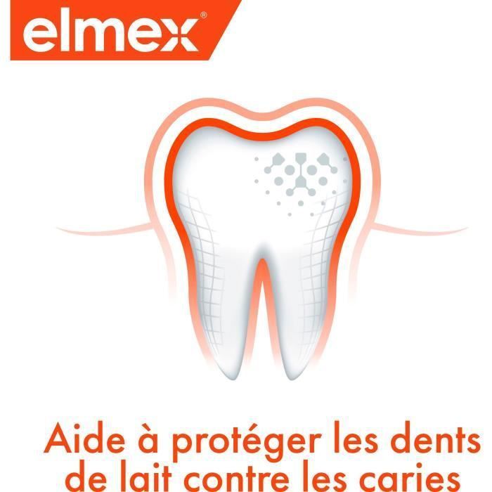 [Lot de 12] ELMEX Dentifrices Anti-Caries Enfants - Photo n°5
