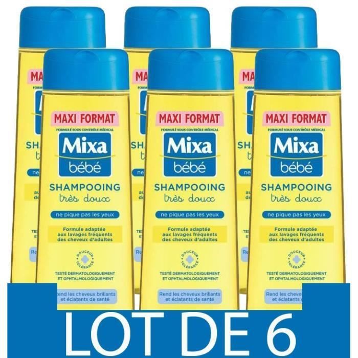 Lot de 12] MIXA BEBE Shampooing Tres doux 300ml