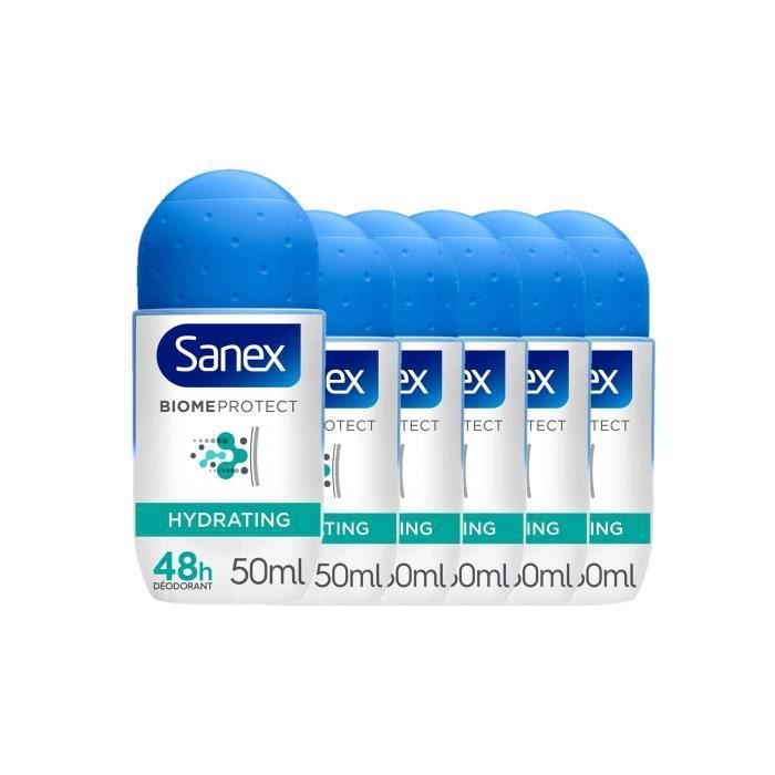 Lot de 6 SANEX Déodorant BiomeProtect Dermo Hydratant Bille - 50 ml - Photo n°1