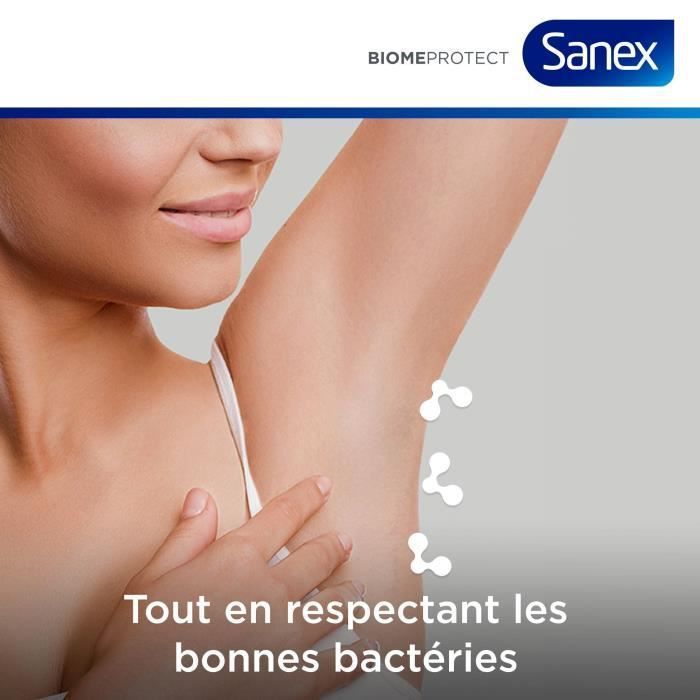 Lot de 6 SANEX Déodorant BiomeProtect Dermo Hydratant Bille - 50 ml - Photo n°6