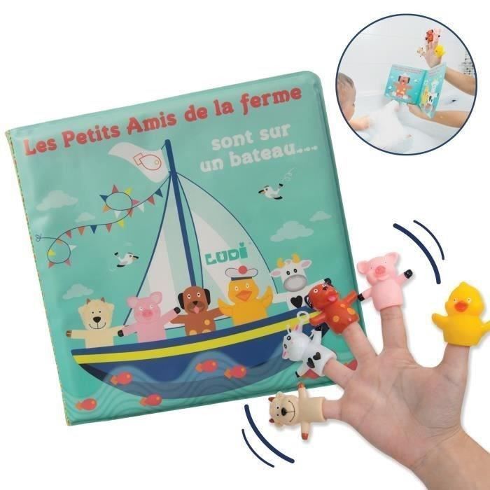 LUDI Livre et marionnettes de bain - Photo n°2