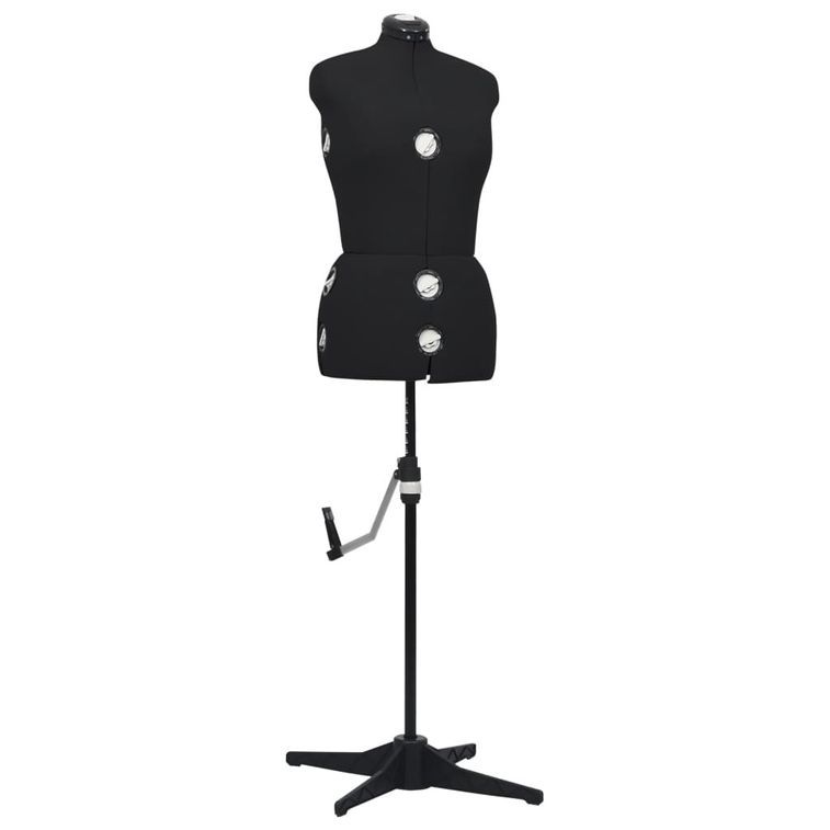 Mannequin de robe ajustable pour femme Noir M Taille 40-46 - Photo n°1