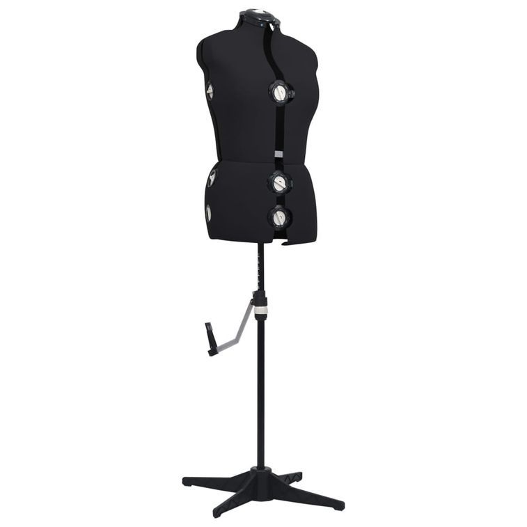 Mannequin de robe ajustable pour femme Noir M Taille 40-46 - Photo n°3
