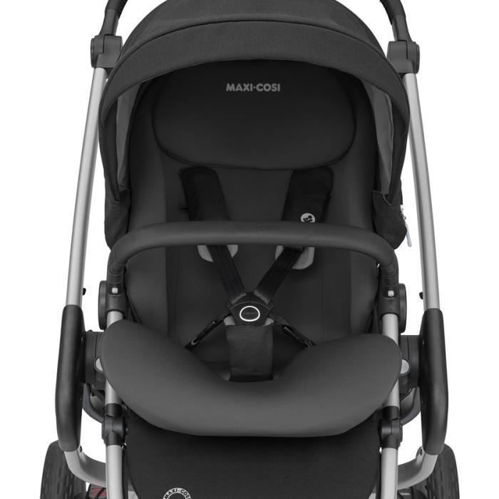 MAXI-COSI Nova 3 roues Poussette tout-terrain - Confortable - De la naissance a 3, 5 ans - Essential Black - Photo n°3