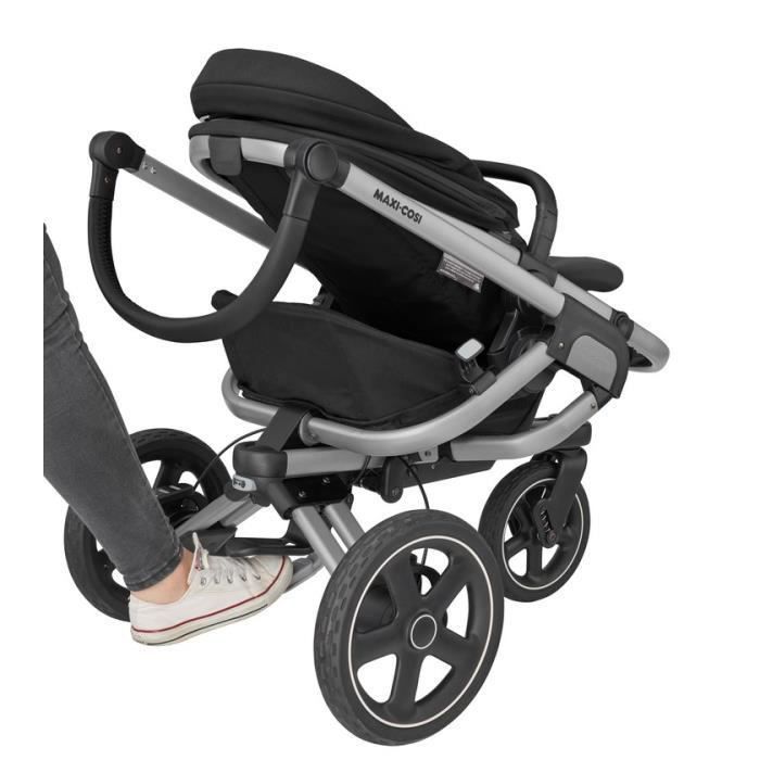 MAXI-COSI Nova 3 roues Poussette tout-terrain - Confortable - De la naissance a 3, 5 ans - Essential Black - Photo n°5