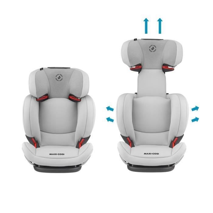MAXI-COSI Rodifix Airprotect Siege auto Groupe 2/3 - Isofix - De 3, 5 a 12 ans - Authentic Grey - Photo n°5