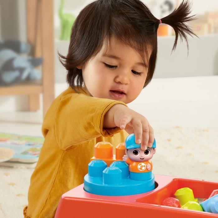 Mega Bloks - Tourni Wagon - jouet de construction - 1er age - 12 mois et + - Photo n°4