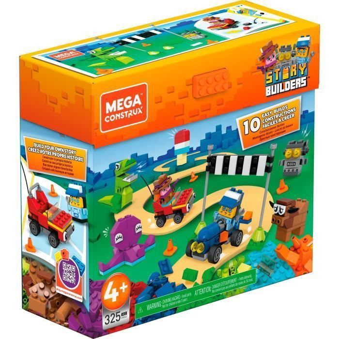 MEGA CONSTRUX Story Builders Ultimate Storybox - 390 blocs - 4 ans et + - Photo n°5