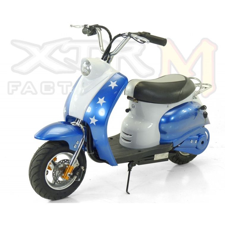 Mini Scooter électrique 350W Bleu