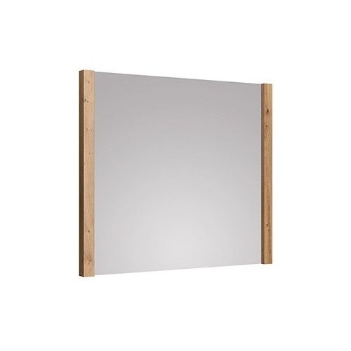 Miroir avec bords en bois MDF clair Maria - Photo n°1