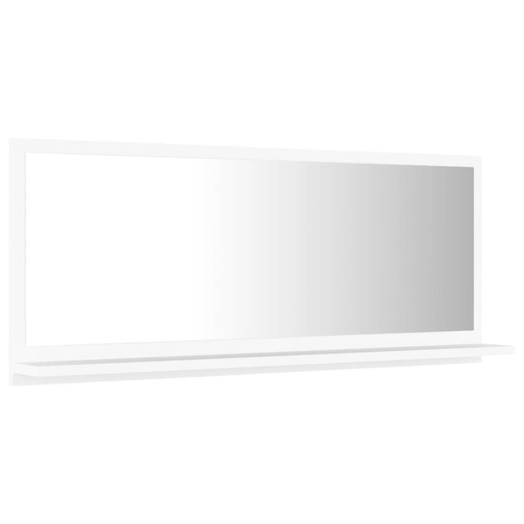 Miroir de salle de bain Blanc 90x10,5x37 cm - Photo n°5