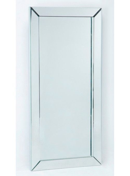 Miroir mural rectangulaire verre transparent Octy - Photo n°1