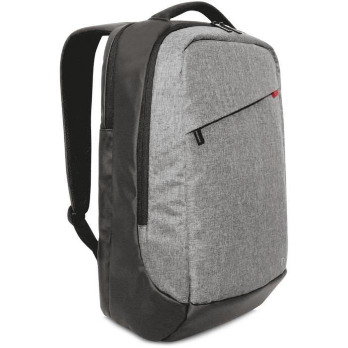 MOBILIS Sac a dos pour ordinateur portable - Trendy Backpack - 14-16'' - Gris - Photo n°2