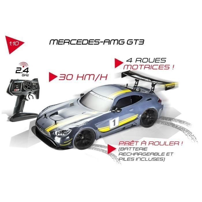 MONDO Voiture radiocommandée Mercedes AMG GT3 - Echelle 1:10 - A partir de 8 ans - Photo n°2