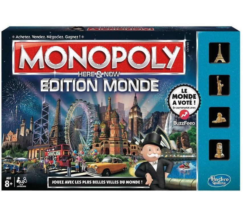 Monopoly Monde Hasbro - Photo n°1