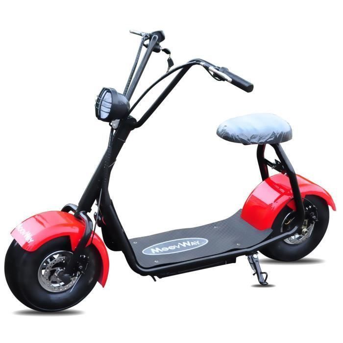 MOOVWAY Mini scooter électrique - MINI COCO Rouge Clair - Photo n°1