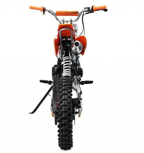Moto cross 125cc Manuel 4 temps 17/14 Sprint orange