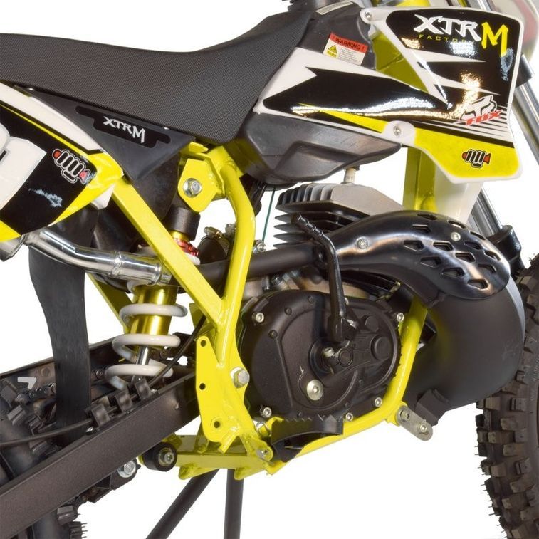 Moto cross automatique 50cc Sporty 14/12 3,5cv Kick starter jaune - Photo n°5