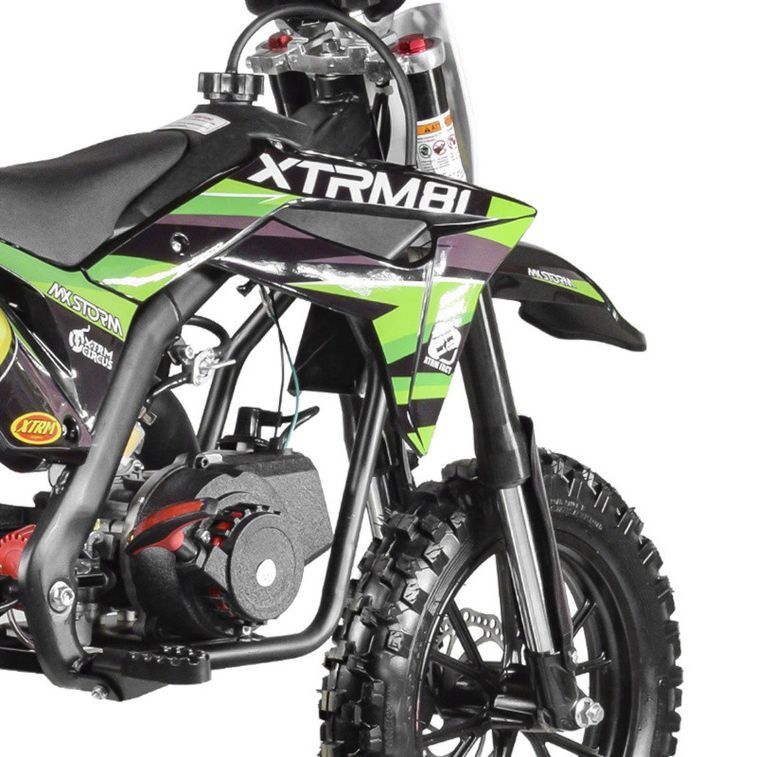 Moto cross enfant 50cc MX Storm orange - Photo n°10