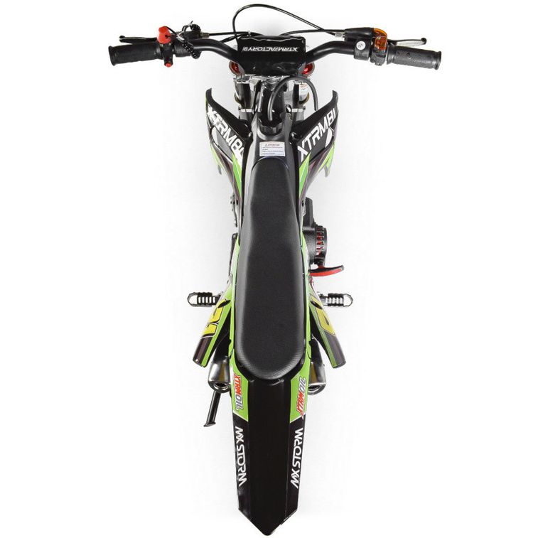 Moto cross enfant 50cc MX Storm vert - Photo n°3