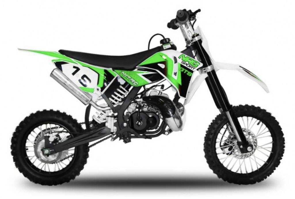 Moto cross enfant NRG GTS 50cc 14/12 automatique vert