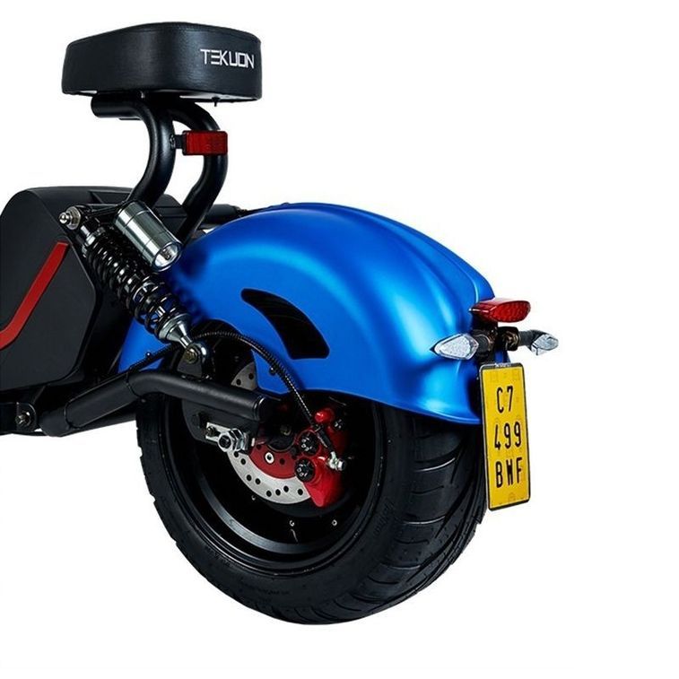 Moto électrique City Coco Ikara bleu 1500W – 45 km/h - homologué route - Photo n°11