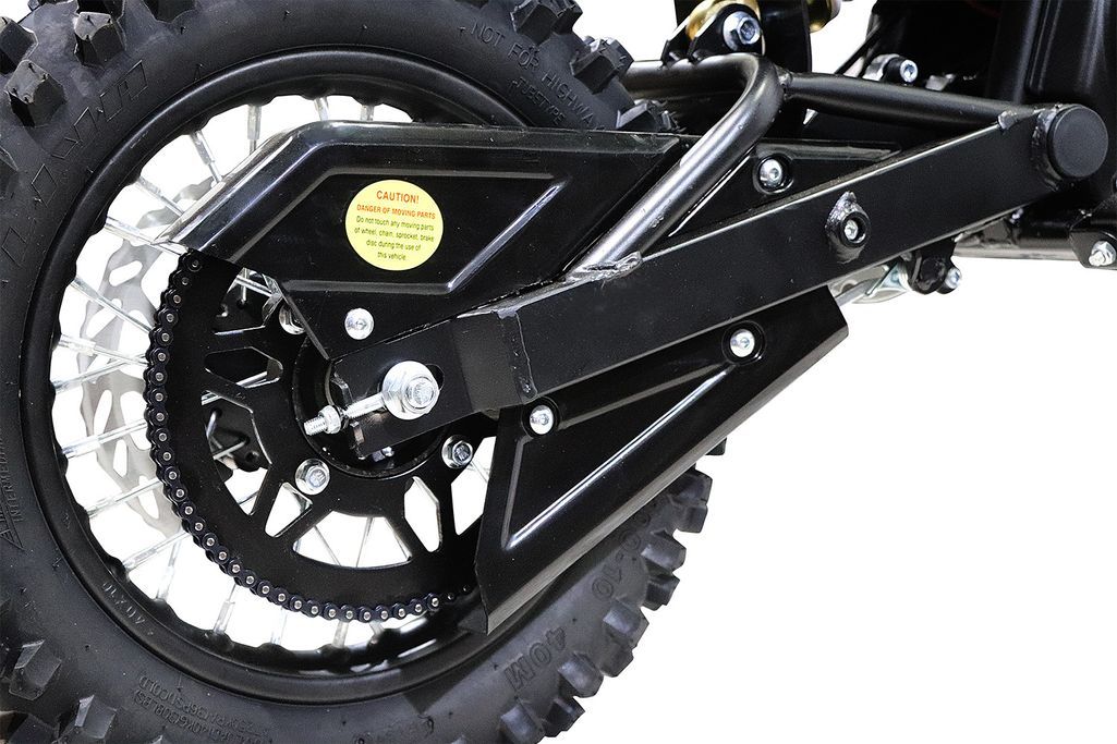 Moto électrique enfant Tiger luxe 1100W Lithium 36V 12/10 vert - Photo n°11