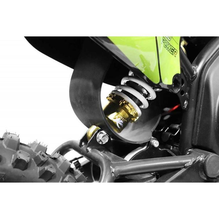 Moto électrique enfant Tigre 1100W Lithium 36V 12/10 jaune - Photo n°10