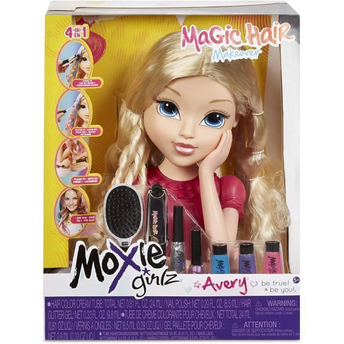 Moxie Girlz - Magic Hair Torso - Avery - Tete a coiffer et a