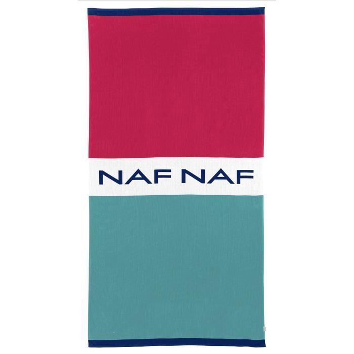 NAF NAF Drap de plage MOOREA - 100% Coton - Multicolore - 80 x 160 cm - Photo n°1