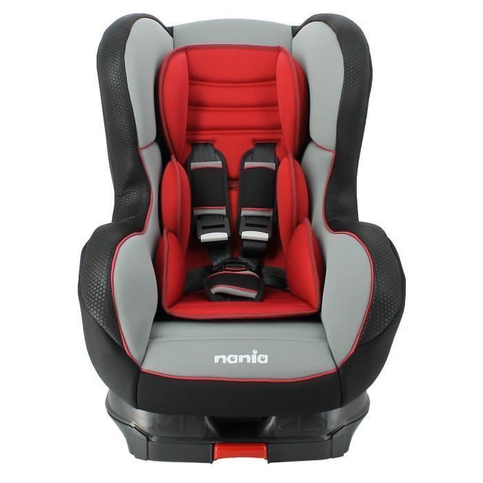 NANIA LUXE Siege auto Cosmo Isofix - Groupe 1 - Rouge - Photo n°1