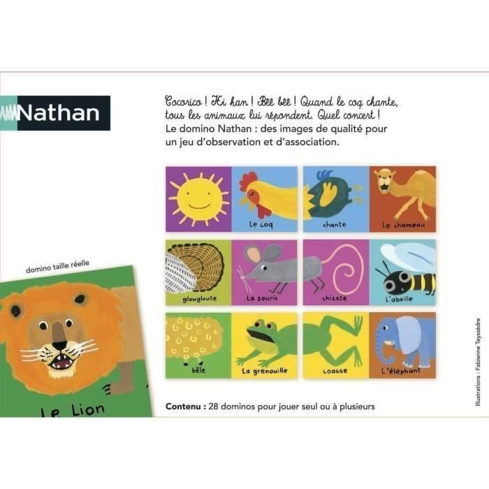 NATHAN - Le Domino Des Animaux - Photo n°3