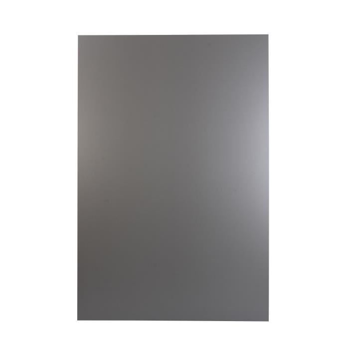 NORDLINGER PRO Plaque composite - Aluminium - 80 x 120 cm 3/0,15 mm - Argenté - Photo n°2