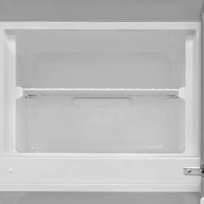 OCEANIC - Réfrigérateur 2 portes - 212L - Froid statique - Silver - Photo n°4